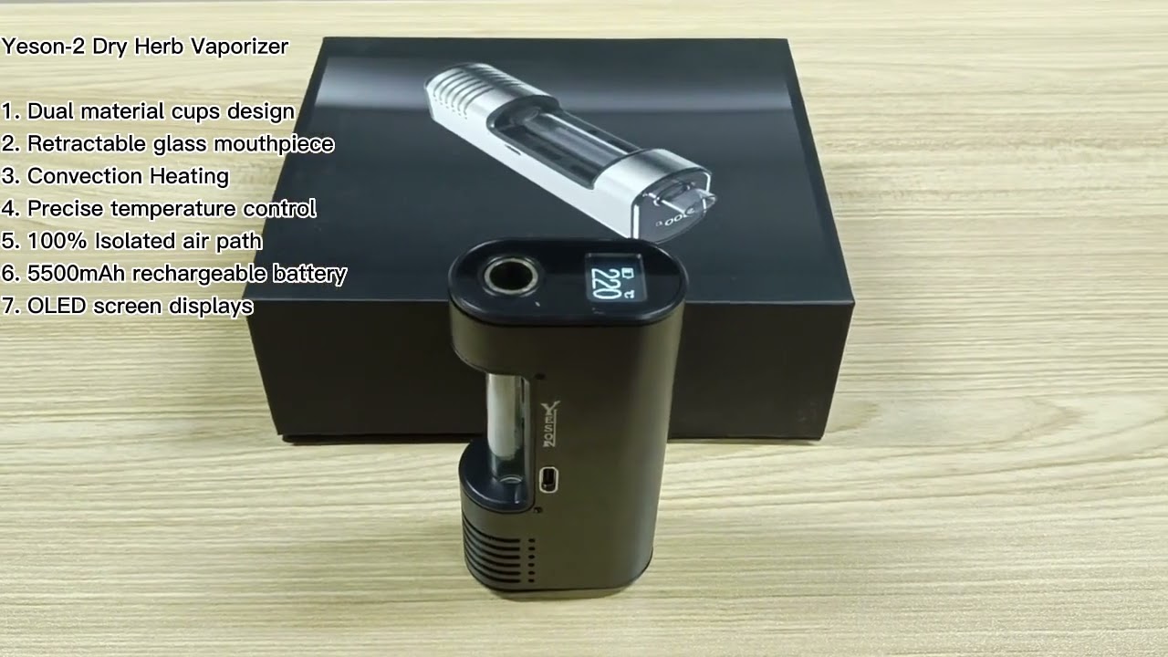 Groundbreaking Design Dry Herb Vaporizer Yes2  