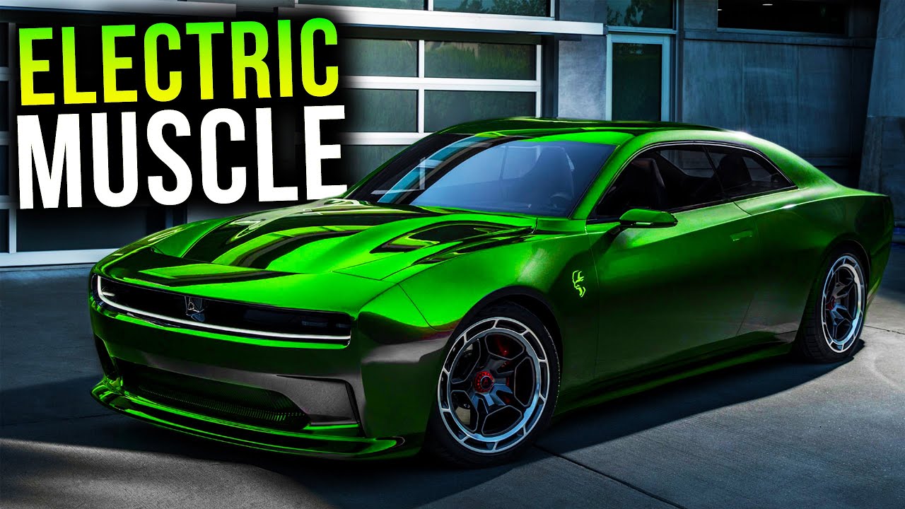 MUSCLE EV: The Electric Dodge Charger Daytona SRT! - YouTube