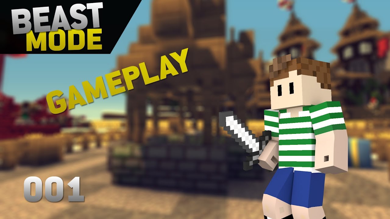 BeastMode Gameplay!:) | Minecraft - Action | CoolManTV