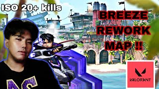 RANKED REWORK MAP BREEZE WITH ISO !! - VALORANT INDONESIA