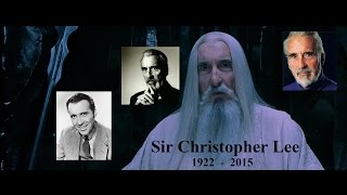 Sir Christopher Lee &#39;R I P &#39; - A Look Back On His Great Film Moments