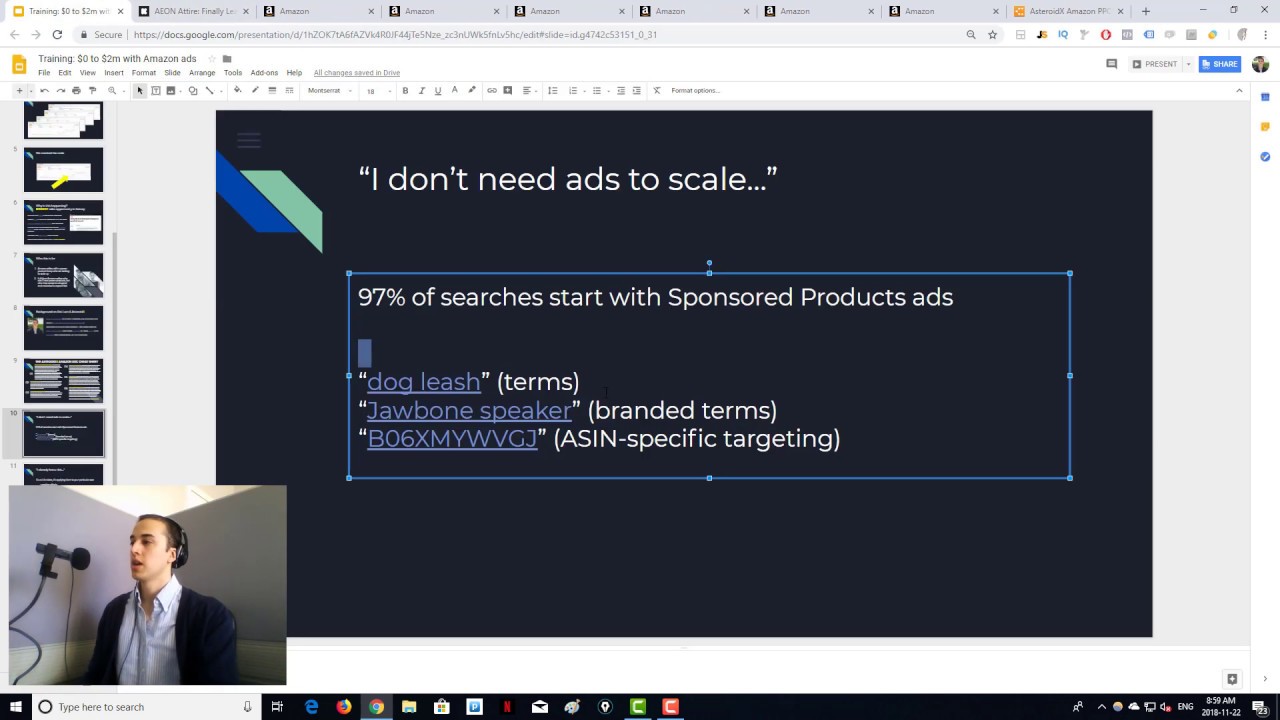 Amazon PPC Advertising - Free Webinar - YouTube