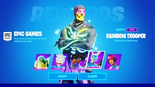 i unlocked EVERY rainbow skin...