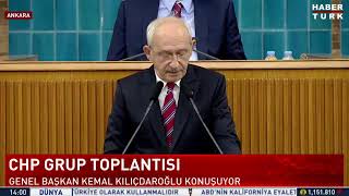 #CANLI - CHP Lideri Kılıçdaroğlu partisinin grup toplantısında konuşuyor