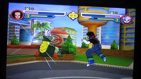 Dragon Ball Z Budokai 2(Gamecube)-Android 17 vs Supreme Kai