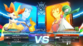 Braixen Vs Gardevoir - Pokkén Tournament Dx