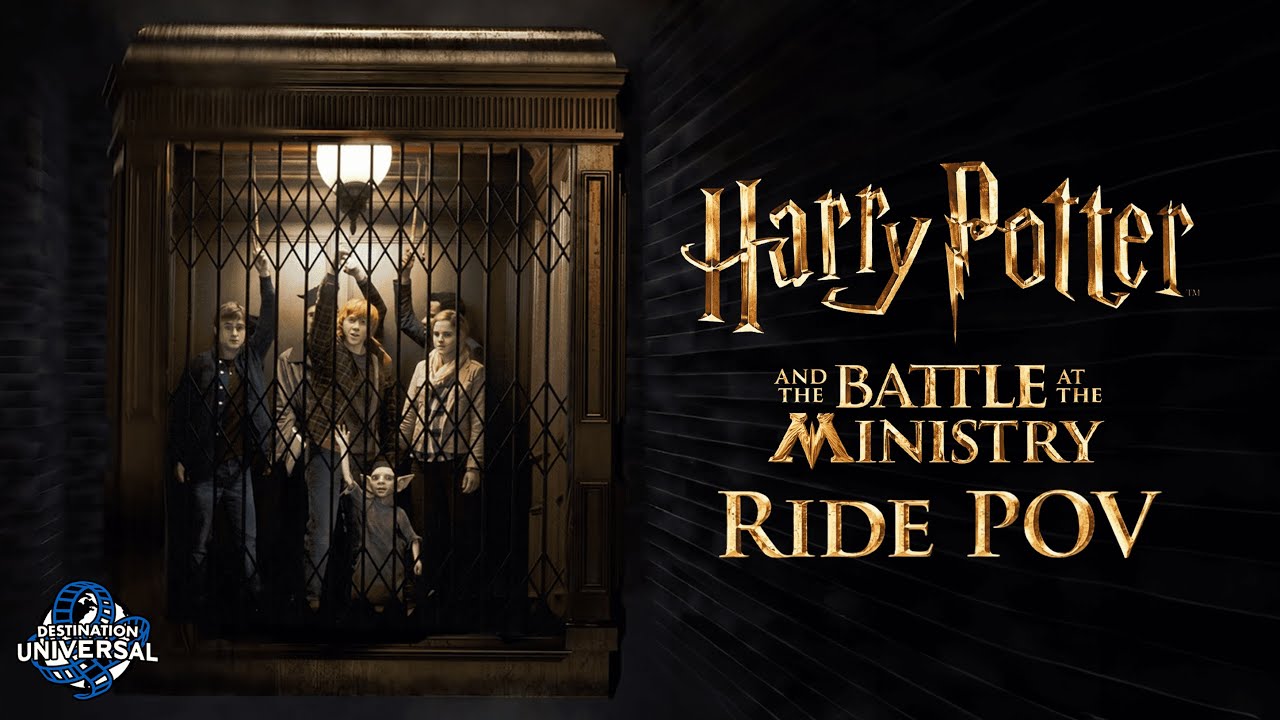 Harry Potter and the Battle at the Ministry Ride POV | Epic Universe ...