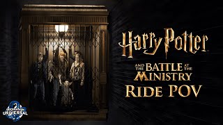 Harry Potter and the Battle at the Ministry Ride POV | Epic Universe