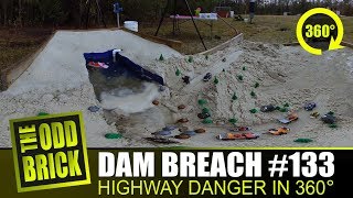 LEGO Dam Breach #133 - Highway Danger in 360
