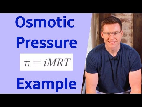 Osmotic Pressure Example Problem