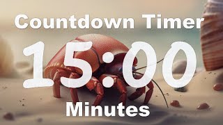 15 Minute Timer Hermit Crab