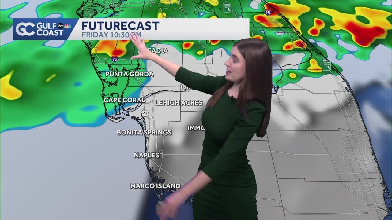 Rain possible overnight Friday on the Gulf Coast - YouTube