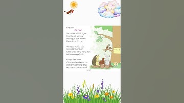 [TẬP ĐỌC] BÀI "ĐI HỌC" - SÁCH CÁNH DIỀU - TIẾNG VIỆT LỚP 1, TẬP 1