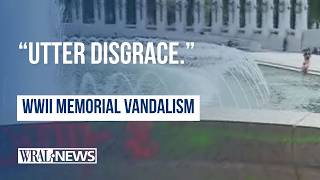 DC monument vandalized with graffiti bubble overload US authorities investigating