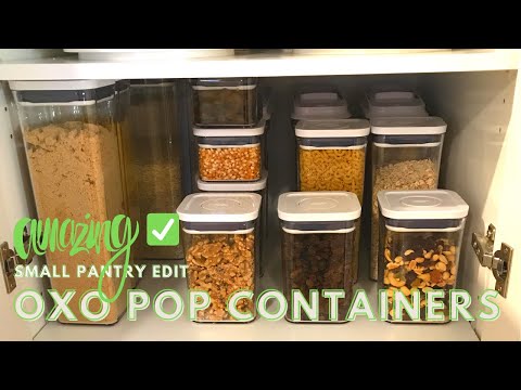 My Favorite OXO POP Containers - Systems By Susie