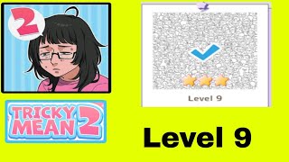 Tricky mean 2 level 9 solution for gameplay 