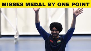 FLASH ASIAN GAMES: Sarabjot Singh falls agonisingly short of medal in 10m air pistol final
