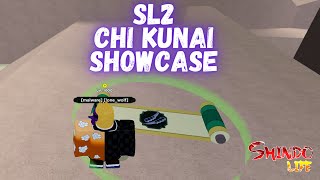 SL2 CHI KUNAI SHOWCASE ~ SHINDO LIFE RELLGAMES