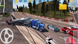 Fighter Aircraft Transportation | Ultimate Truck Simulator (By Sir Studios) Android Gameplay HD screenshot 1