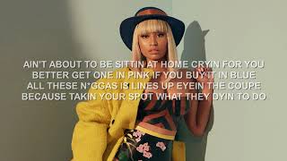 Nicki Minaj - iPhone (Verse - Lyrics)