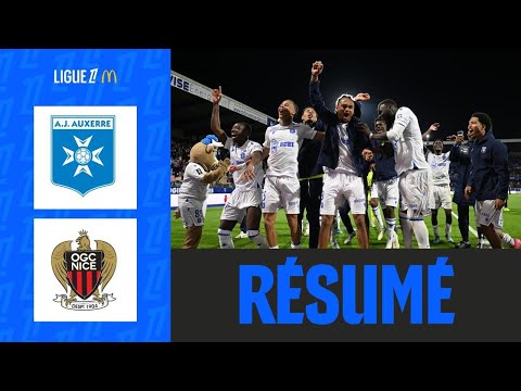 Sinayoko SORT Auxerre de la ZONE ROUGE et y ENVOIE Nice | 33ème journée - Ligue 1 McDonald's 25/26