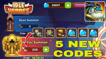 Idle heroes 6th anniversary codes 2022 | Idle heroes redeem codes new | Idle heroes cd keys 2022 new