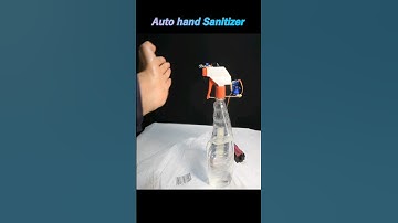 Amazing science project | DIY Automatic hand sanitizer spray #scienceproject #innovation #arduino