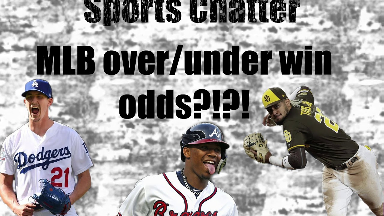 MLB team over/under win total predictions?! YouTube