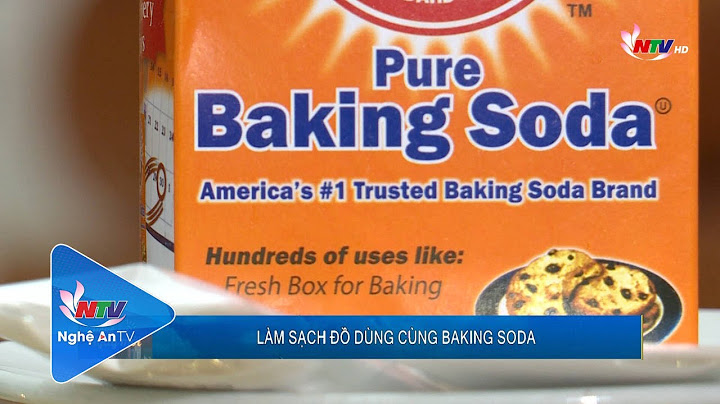 Công dụng baking soda tẩy trắng quần áo thế nào