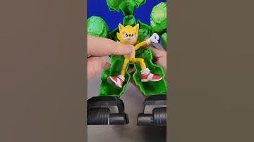 Sonic The Hedgehog 3 Hulk Robot Action Figures ASMR