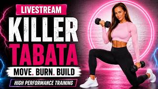 SÉANCE TABATA INTENSE DE 60 MIN + ABDOS 🔥 Gagnez en force, brûlez des graisses, perdez du poids e...