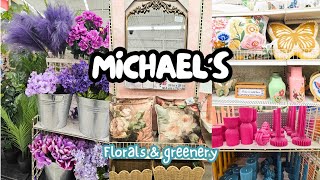 Michaels Spring Decor, Florals Greenery
