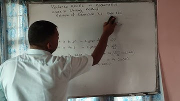 vedanta EXCEL in mathematics BOOK 7 Page 121 Solution of Exercise 7.1 Q.No. 7 to 10 Unitary Method