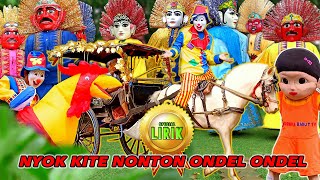 ONDEL ONDEL BETAWI 🔴 LAGU DAERAH DKI JAKARTA | ONDEL ONDEL BADUT ULANG TAHUN NAIK KUDA DELMAN 🎵LIRIK