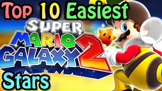 Top 10 Easiest Super Mario Galaxy 2 Stars
