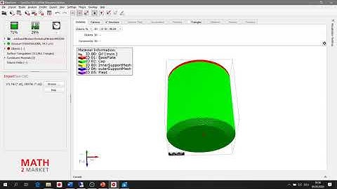 Simulation of particulate flows through whole filter with housing - Workshops using GeoDict 2021