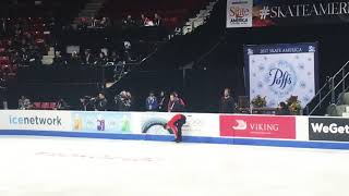 Han YAN FS “I’ll Take Care Of You” 2017 Bridgestone Skate America (Fan Cam)