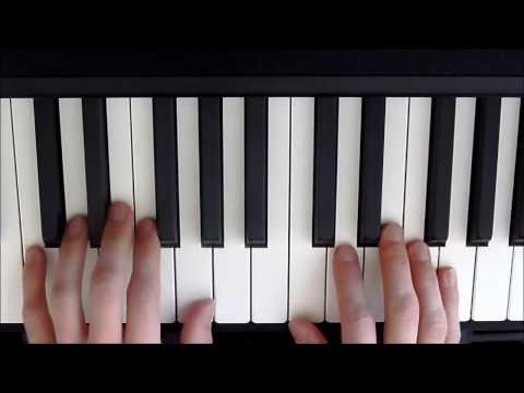 Leçon de piano n°1 : Position des mains sur le clavier