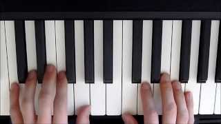 Video thumbnail of "Leçon de piano n°1 : Position des mains sur le clavier"
