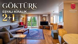 Göktürk’te Site İçinde Kiralık 2+1,Merkezi Ve Konforlu Yaşam(En)