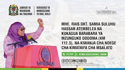 HOTUBA YA RAIS DKT. SAMIA AKIZUNGUMZA NA WANANCHI WA NALA, BAADA YA KUKAGUA MAENDELEO YA MIRADI