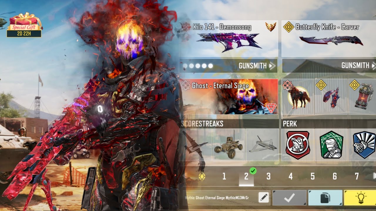 Mythic Kilo 141 Demonsong is back with the Mythic Ghost to drop intense MVP SND, TDM & HP CODM Clips