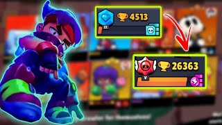 Raise the Trophy Just by Playing Edgar 🔥 Brawl Stars