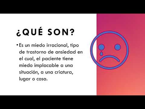 FOBIAS: Definición, fobias