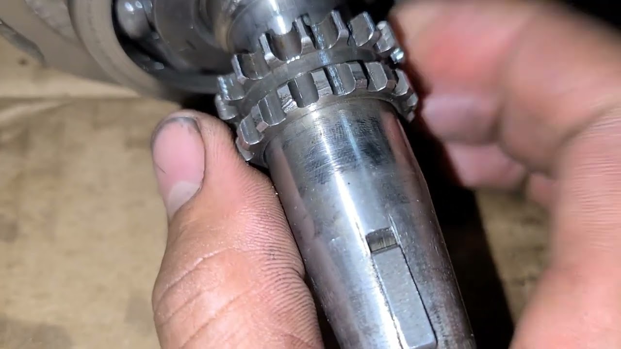 SecretoMecanico/Posición Correcta Del piñón de Cadenila(Cb250/cbb200)