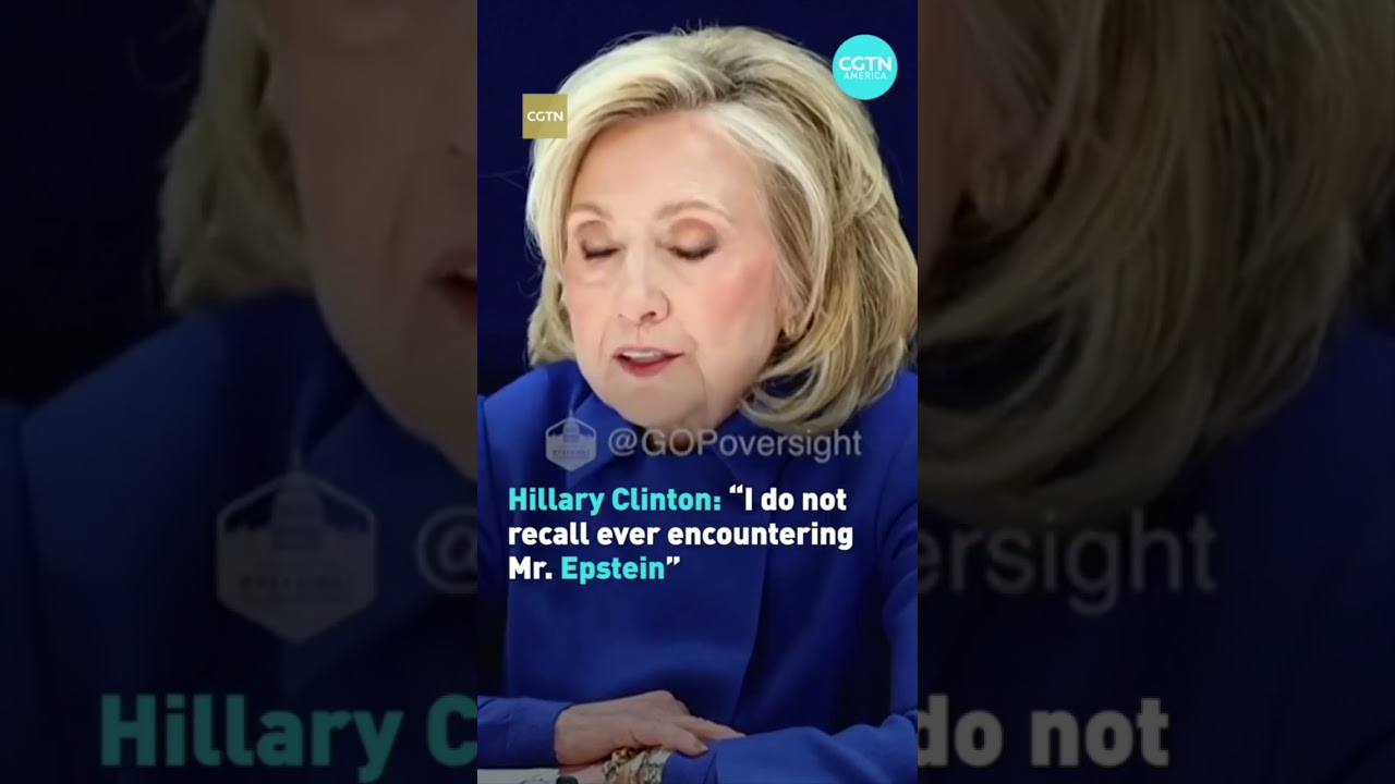 Hillary Clinton: 'I do not recall ever encountering Mr. Epstein'