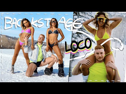 Como foi gravar o clipe de LOCO na NEVE? ft. Anitta | Igor Saringer