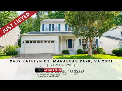 9409 Katelyn Court, Manassas Park, VA home video tour