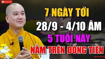 7 Ngày Tới, 4 Con Giáp ĐƯỢC ƠN TRÊN ĐỘ – Tài Lộc NỞ RỘ Trước Tết 2026   Thích Pháp Hòa