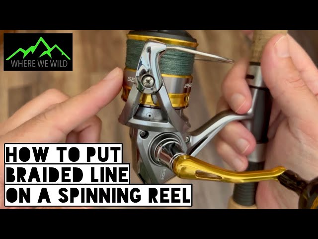 How to Spool a Spinning ReelWITHOUT Line Twists 